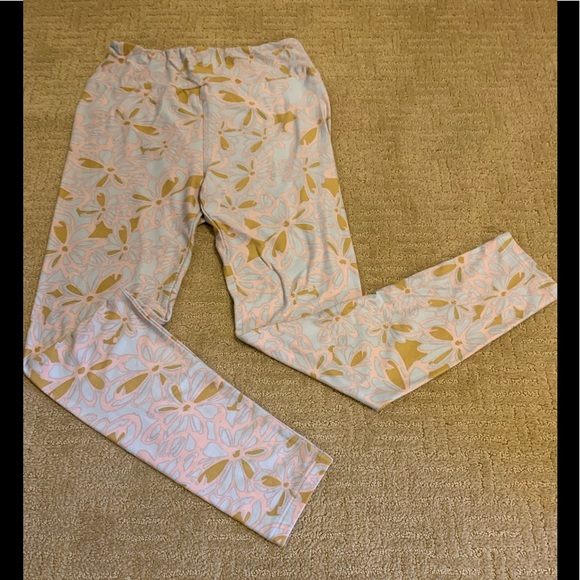 EUC LuLaRoe OS Leggings - Picture 6 of 9